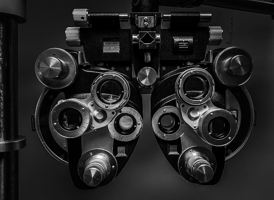 Photo refraction eye test