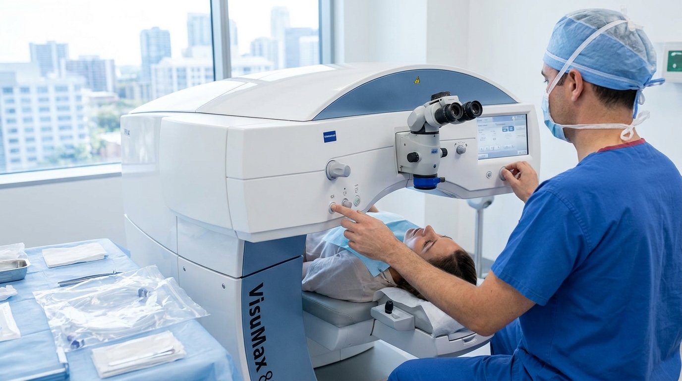 Photo VisuMax 800 laser eye surgery machine