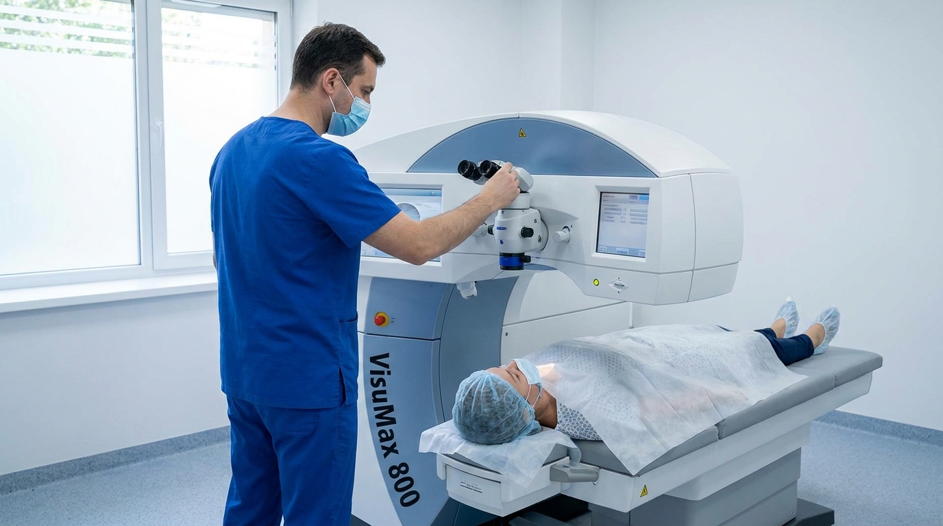 VisuMax 800 laser eye surgery machine
